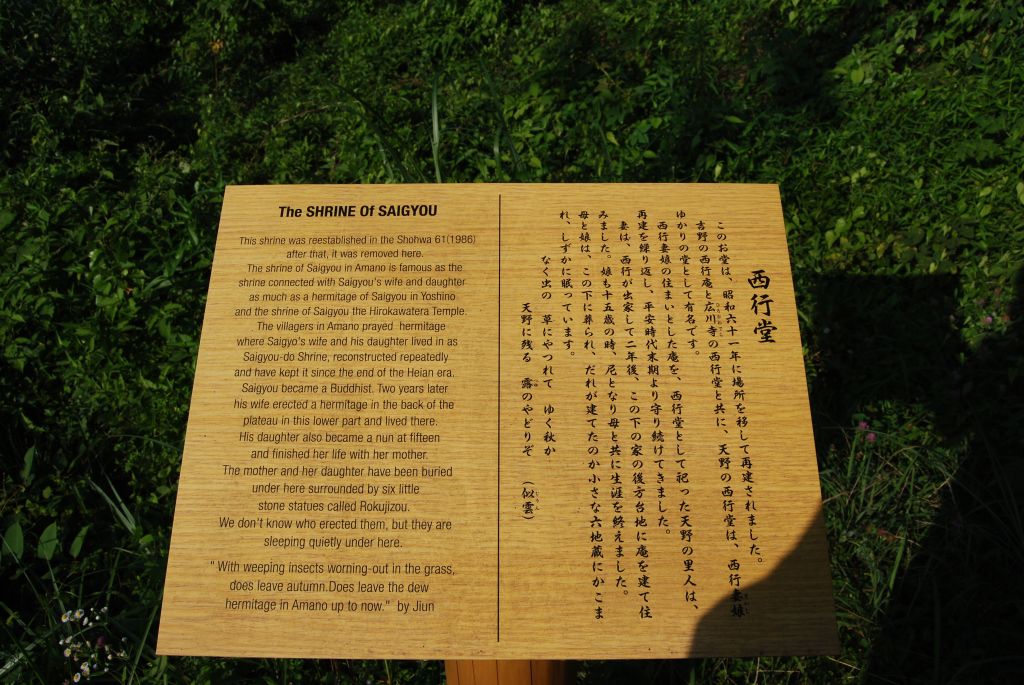 「説明板」
